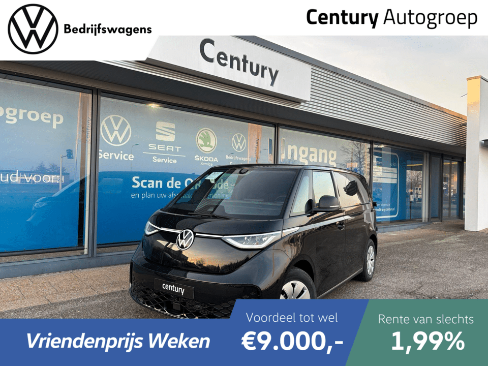 Volkswagen Bedrijfswagens ID. Buzz Cargo Cargo Elektromotor 210 kW (286 pk) 2988 mm Elektri - Afbeelding 1