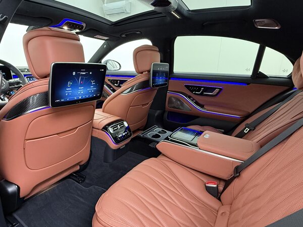 luxe lederen interieur