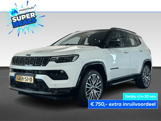 Jeep Compass 1.3T 4XE 240pk plug in Hybrid Electric Aut S
