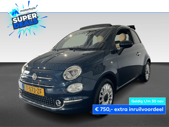 Fiat 500C 1.0 Hybrid 70pk Dolcevita Cabriolet