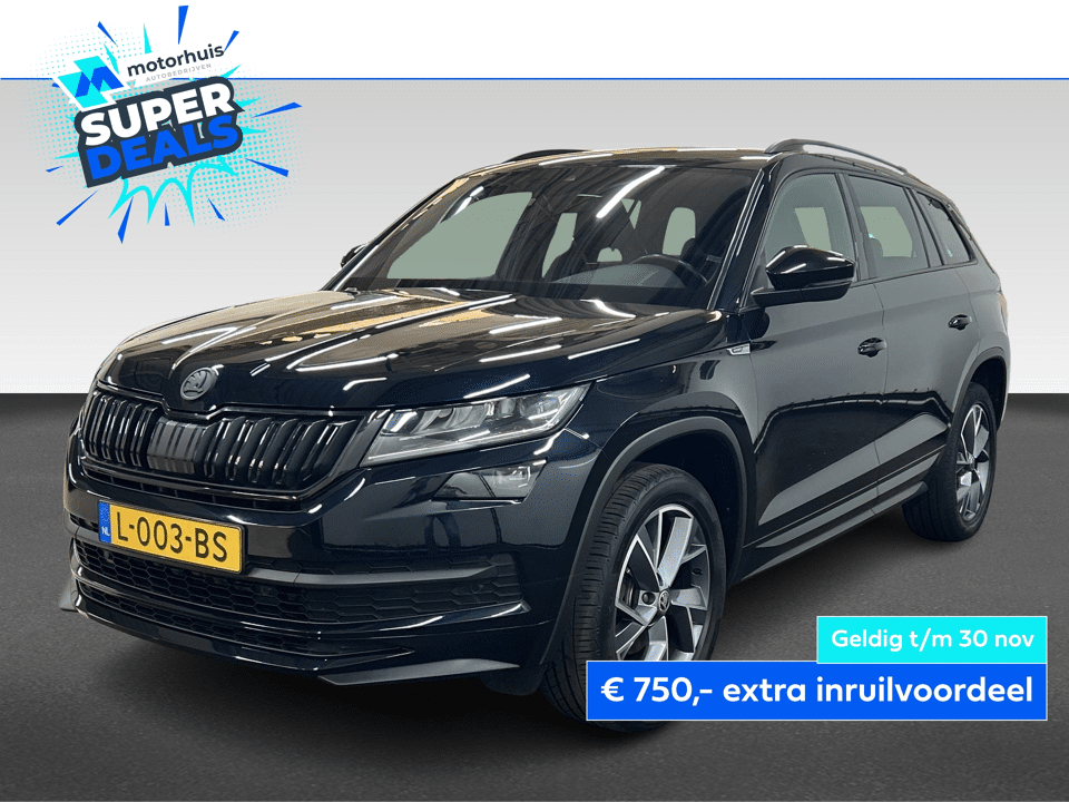 Škoda Kodiaq 1.5 TSI 150PK DSG-7 SPORTLINE BUSINESS NAVI PDC TEL ALCANTARA NAP - Afbeelding 1