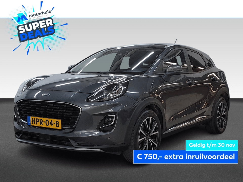 Ford Puma 1.0 ECOBOOST HYBRID 125PK AUTOMAAT TITANIUM NAVI TEL PDC CAMERA LED - Afbeelding 1