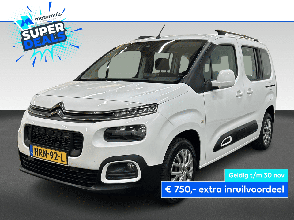 Citroën Berlingo 1.2 TURBO 110PK FEEL 7 ZITS NAVI PDC TEL - Afbeelding 1