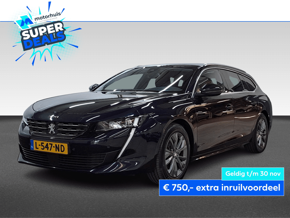 Peugeot 508 Sw 1.2 PureTech 130PK AUTOMAAT ALLURE NAVI TEL PDC CAMERA NAP - Afbeelding 1