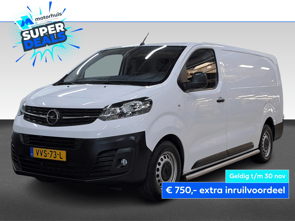 Opel Vivaro 1.5 CDTI 102PK L3H1 XL EDITION NAVI TEL PDC BETIMMERING CRUISE NAP - Afbeelding 1