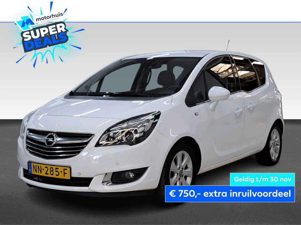 Opel Meriva 1.4 TURBO 120PK BLITZ ECC TREKHAAK CRUISE PDC WINTERPACK NAP - Afbeelding 1