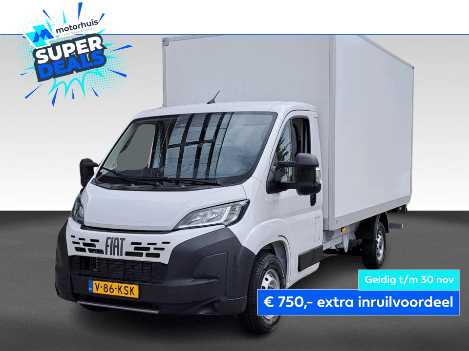 Fiat Ducato CC 2.2 MJ 180pk L3 2.2 Multijet 180PK 3.5t 7-traps AUTOMAAT BAKWAGEN + LAADKLEP **GEEN BPM - Afbeelding 1