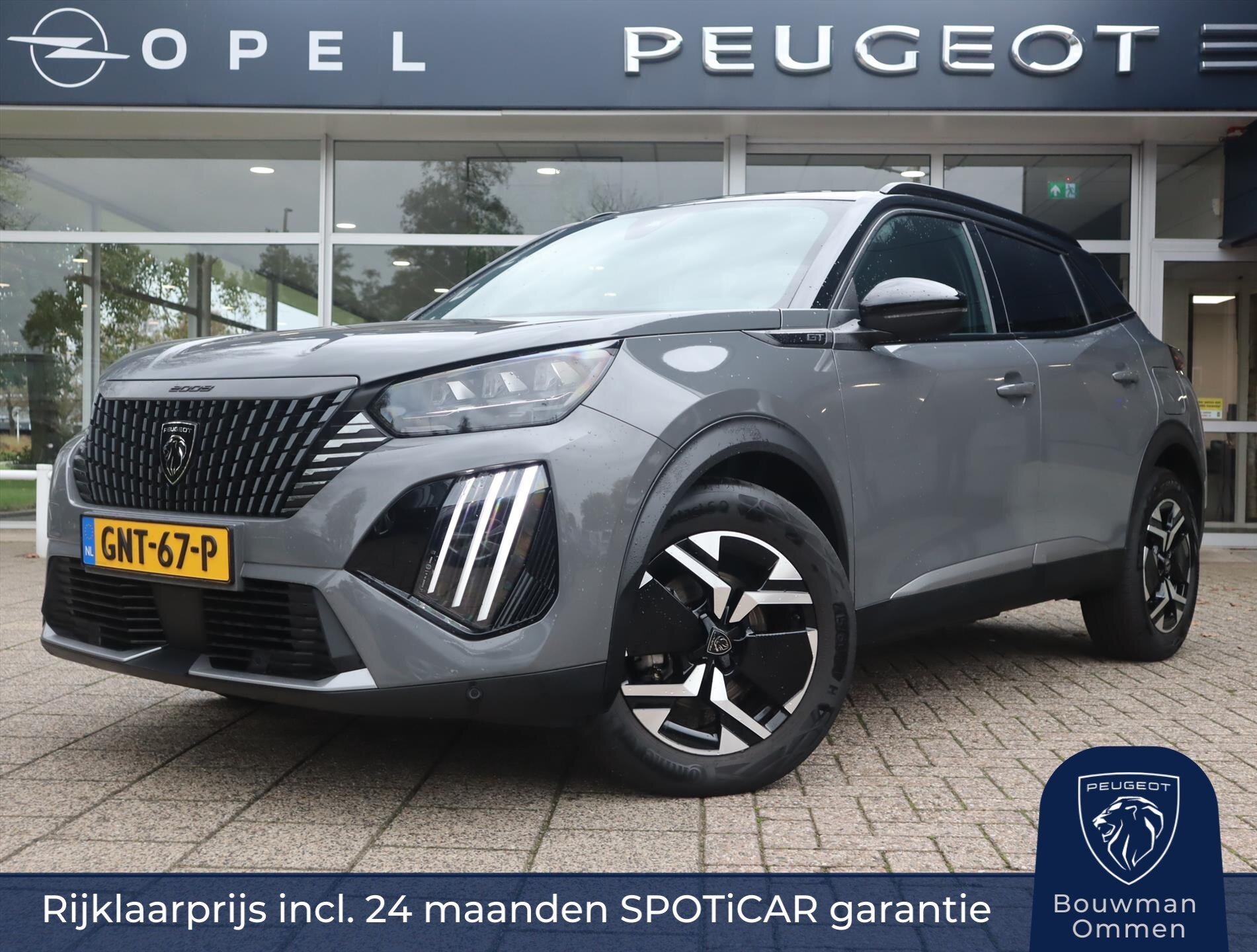 Peugeot 2008 SUV GT Mild-Hybrid 145PK e-DCS6 Automaat, Rijklaarprijs, Navigatie Camera Adaptieve cruise control - Afbeelding 1