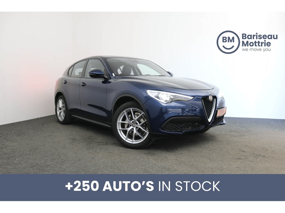 Alfa Romeo Stelvio Q4 AUTOMAAT *LEDER*DAB*GPS*CAMERA+SENSOREN* - Afbeelding 1