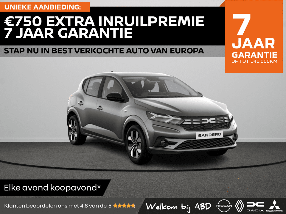 Dacia Sandero Journey TCe 100 ECO-G - Afbeelding 1