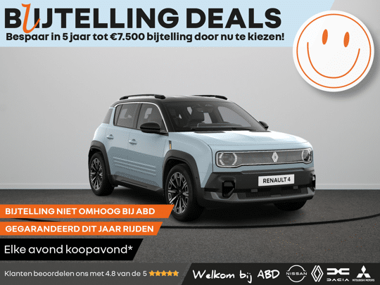 Renault 4 Iconic Comfort range