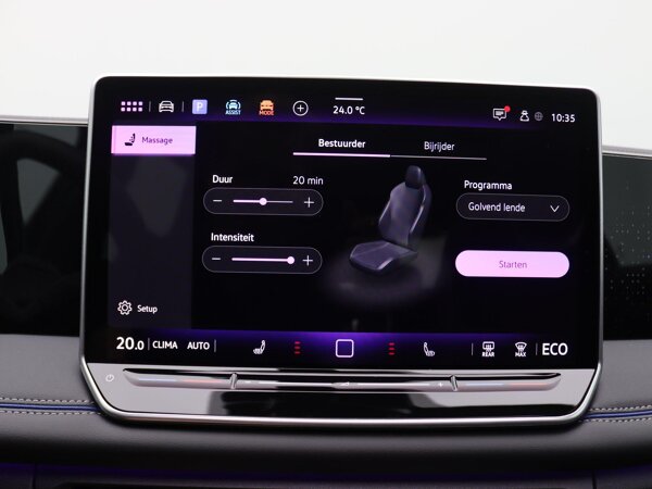 Voorstoelen met massagefunctie