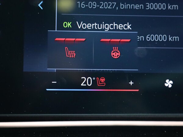 Elektrisch verwarmde voorstoelen Elektrisch verwarmde voorstoelen