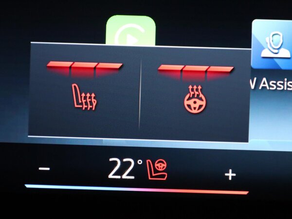 Elektrisch verwarmde voorstoelen Elektrisch verwarmde voorstoelen