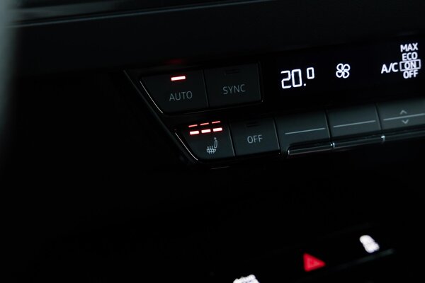 voorstoelen verwarmd