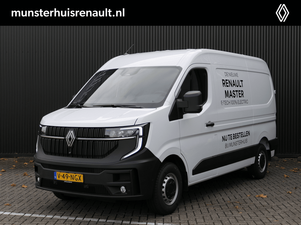 Renault Master E-Tech T35 L2H2 Advance long range 87 kWh *NIEUW* *Betimmering laadruimte* - Afbeelding 1