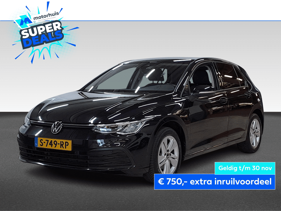 Volkswagen Golf 1.5 eTSI 130PK DSG-7 MHEV LIFE BUSINESS NAVI TEL PDC LED NAP - Afbeelding 1