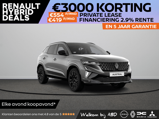 Renault Austral Iconic esprit Alpine Hybrid 200