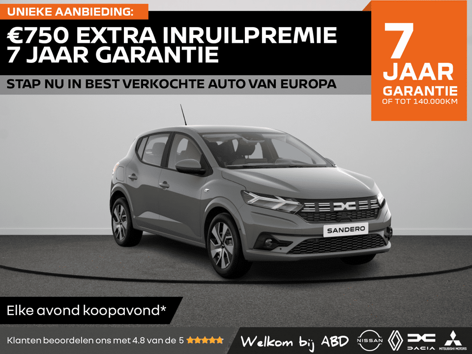 Dacia Sandero Expression TCe 100 ECO-G - Afbeelding 1