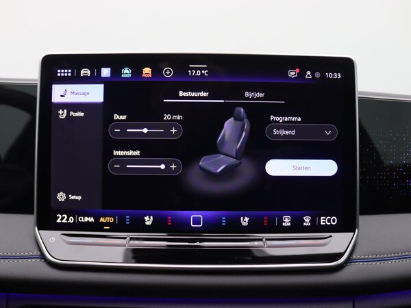 voorstoel(en) met massagefunctie