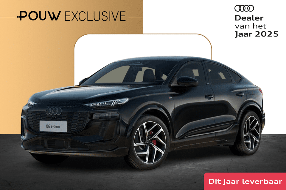 Audi Q6 Sportback e-tron 252pk S Edition 83 kWh - Afbeelding 1