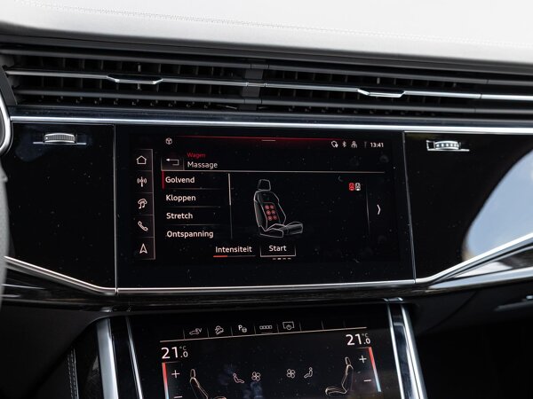 voorstoelen met massagefunctie en geventileerd