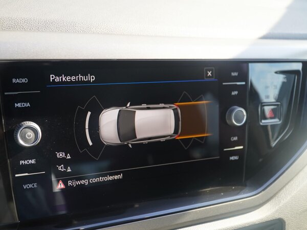 parkeersensor voor en achter