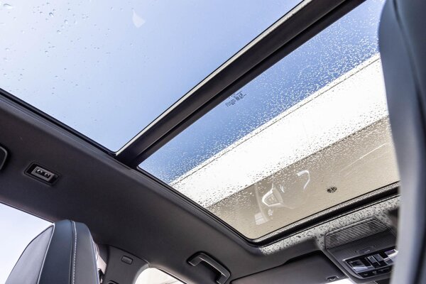 elektrisch glazen panorama-dak