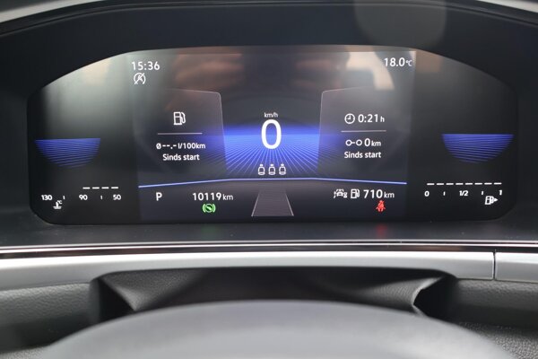 volledig digitaal instrumentenpaneel