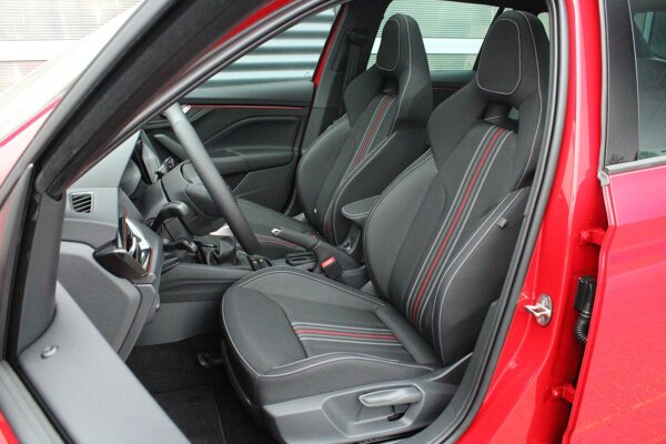 stof/kunstlederen bekleding