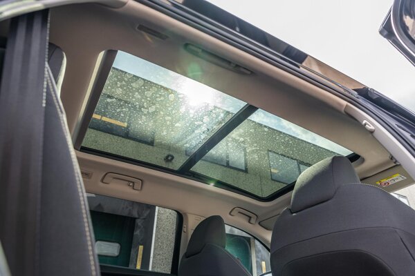 elektrisch glazen panorama-dak