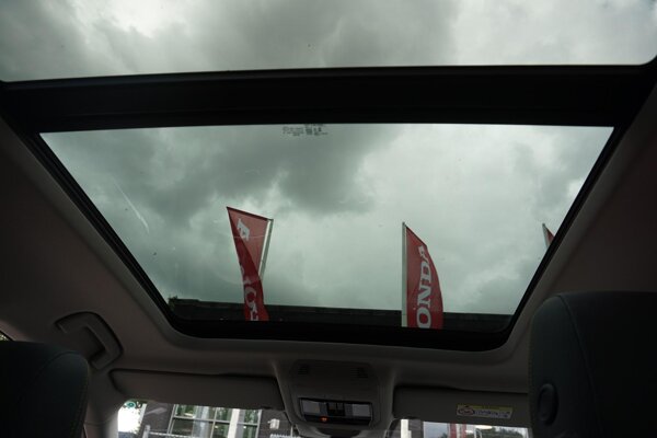 elektrisch glazen panorama-dak