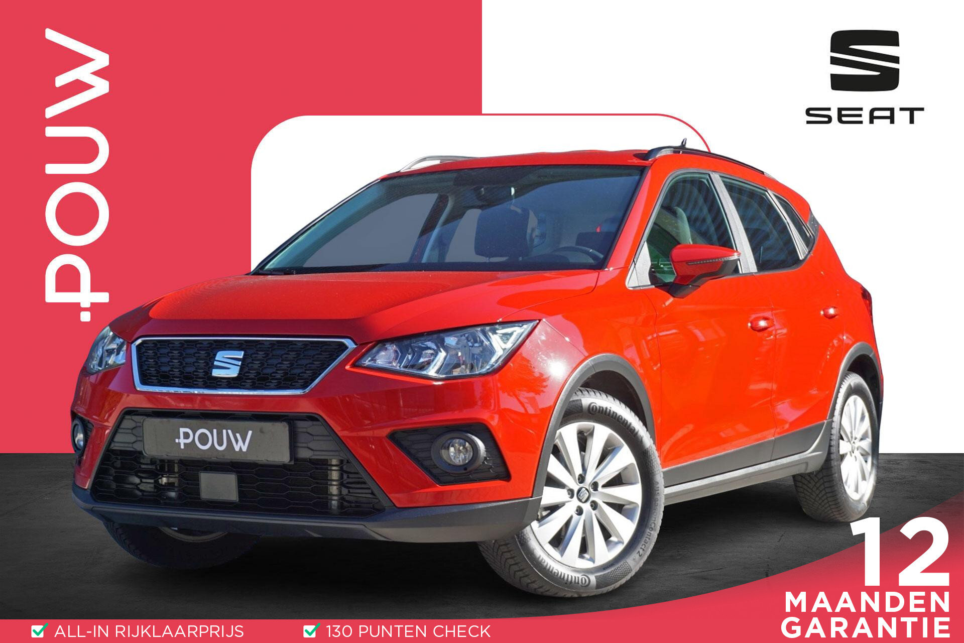 SEAT Arona 1.0 TGI 90pk Style