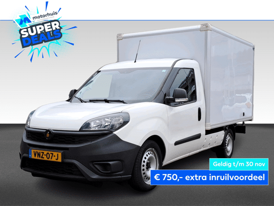 Fiat Doblò 1.6 MULTIJET 120PK L2 WORK-UP MEUBELBAK AIRCO CRUISE TEL NAP