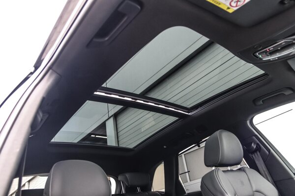 elektrisch glazen panorama-dak