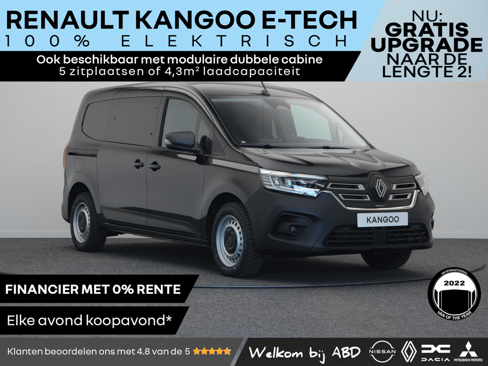 Renault Kangoo Advance - Dubbele Cabine 44 kWh - Afbeelding 1