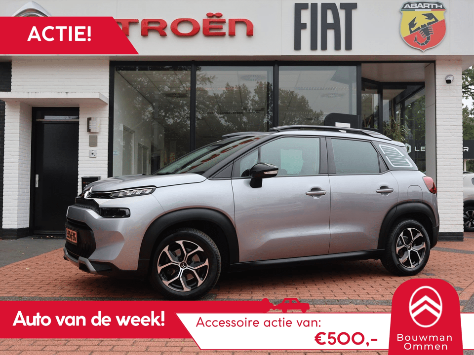 Citroën C3 Aircross *Auto van de Week!* PureTech 110PK S&S H6 Shine, Rijklaarprijs | Camera | Trekhaak | Navigatie | DAB+ | 16inch Lichtmetalen wiel - Afbeelding 1