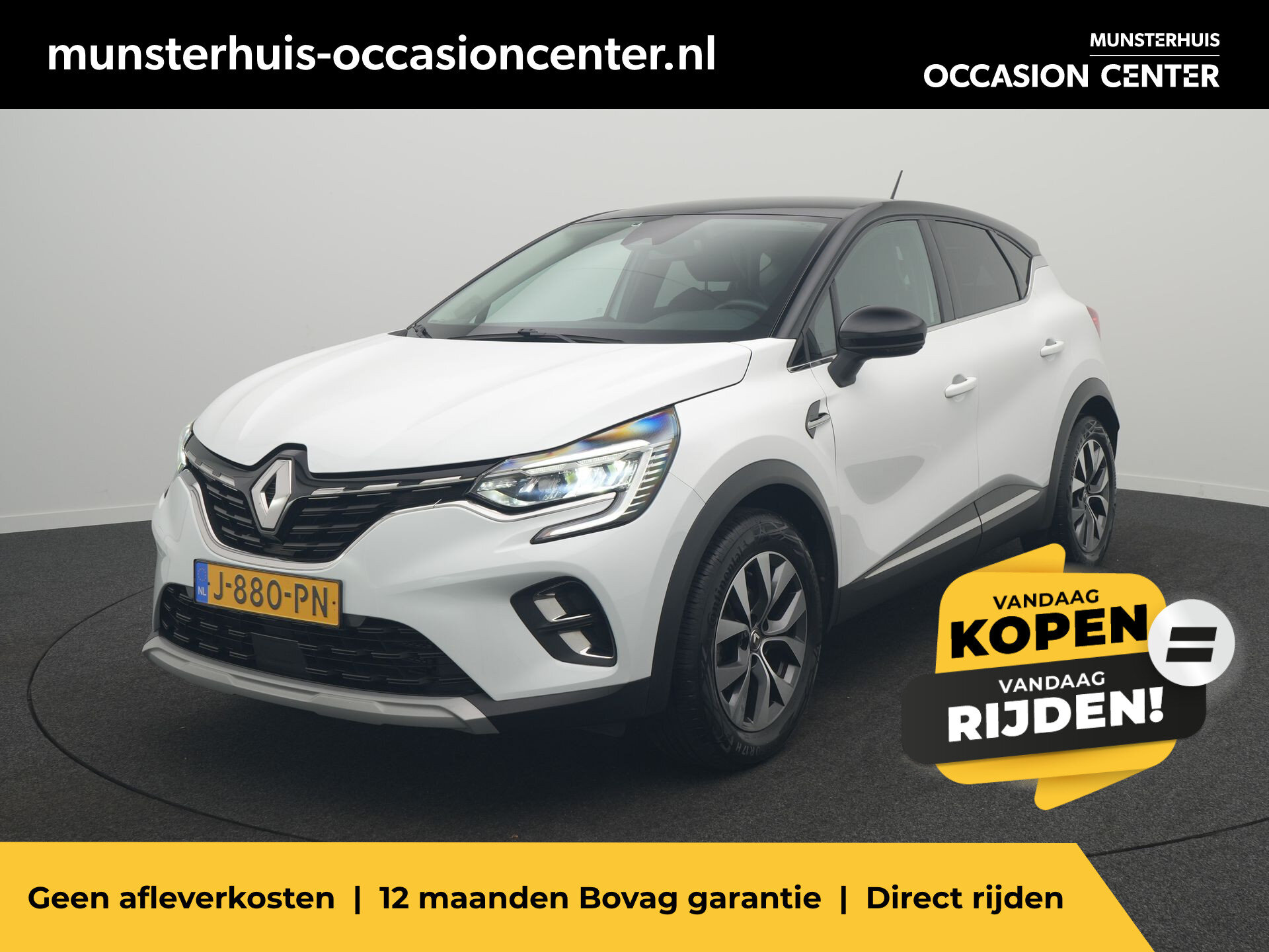 Renault Captur TCe 100 Intens - Occasion Lease vanaf €474 p/m