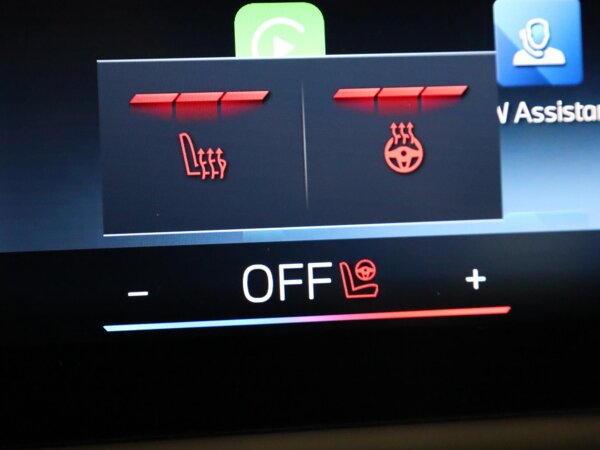 Elektrisch verwarmde voorstoelen Elektrisch verwarmde voorstoelen