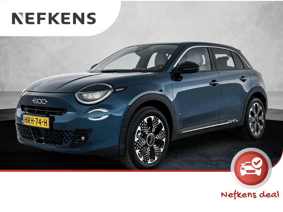 Fiat 600 1.2 Hybrid La Prima 110pk Automaat - Afbeelding 1