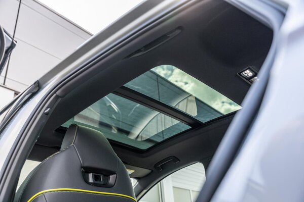 elektrisch glazen panorama-dak