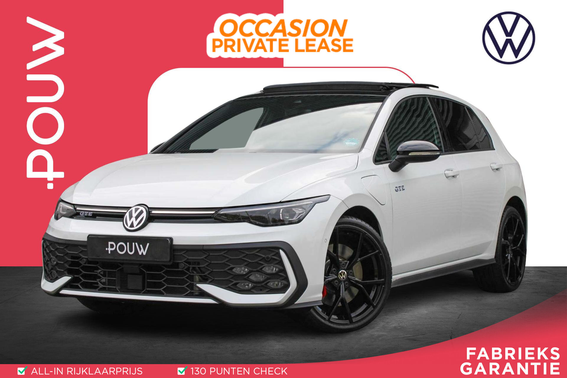 Volkswagen Golf GTE 1.5 TSI eHybrid 272pk DSG