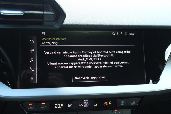 Audi smartphone interface