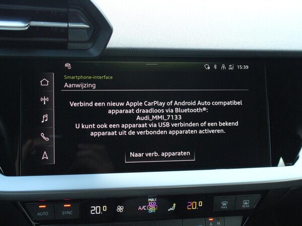 Audi smartphone interface