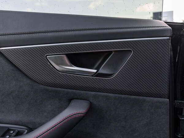 Decorinleg, carbon mat, keper geweven