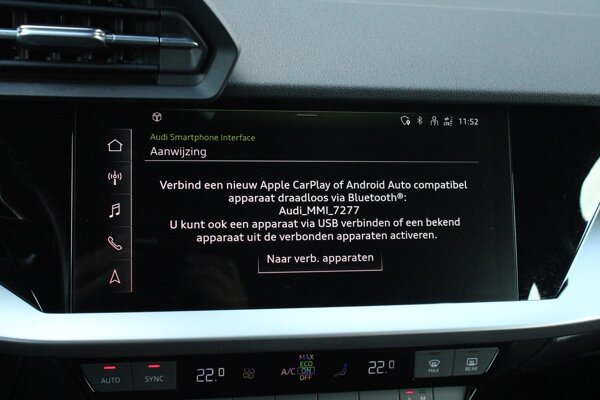 Audi smartphone interface