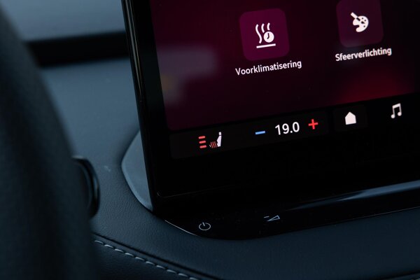 voorstoelen verwarmd