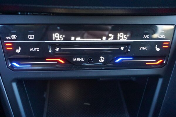 voorstoelen verwarmd