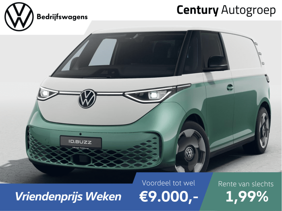 Volkswagen Bedrijfswagens ID. Buzz Cargo Bulli Edition Elektromotor 210 kW (286 pk) 2988 mm - Afbeelding 1