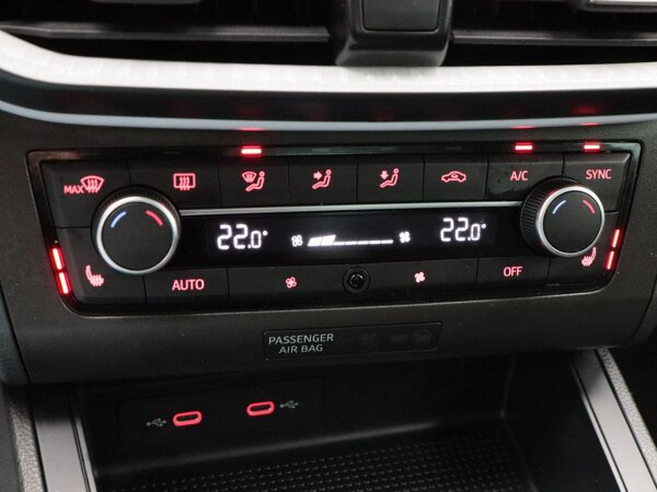 voorstoelen verwarmd